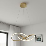 Cappio LED lampa wisząca 1-punktowa złota ML6772