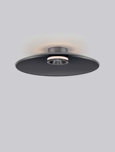 Huanuco lampa sufitowa 1xLED 33W nikiel aluminium LE44836