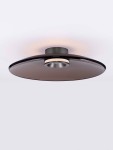 Huanuco lampa sufitowa 1xLED 33W nikiel aluminium/brązowa LE44837