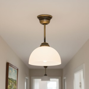 Frella lampa wisząca 1xE27 patyna O3461 W1 PAT