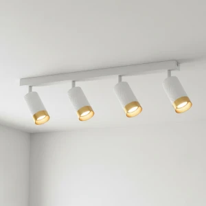 Arras lampa sufitowa (spot) 4xGU10 biała/złota