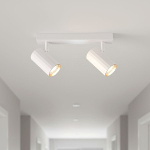 Nicea lampa sufitowa (spot) 2xGU10 biała/złota