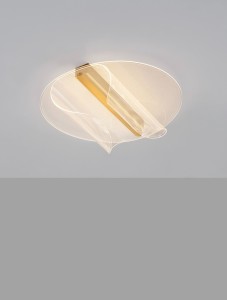 Huaral lampa sufitowa 1xLED 20W złota LE44438