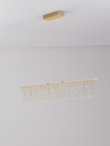 Huaraz lampa wisząca 1xLED 17W złota LE44447