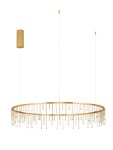 Huaraz D100 lampa wisząca 1xLED 36W złota LE44457