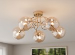 Banko lampa sufitowa 5xE14 antyczne złoto 63204