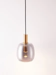 Iquitos lampa wisząca 1xLED 7W złota LE44845