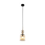 Sophia lampa wisząca 1xE14 bursztynowy TK11039