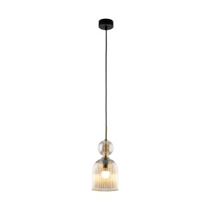 Sophia lampa wisząca 1xE14 bursztynowy TK11039