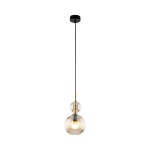 Sophia lampa wisząca 1xE14 bursztynowy TK11040
