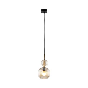 Sophia lampa wisząca 1xE14 bursztynowy TK11040