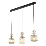 Sophia lampa wisząca 3xE14 bursztynowy TK11042