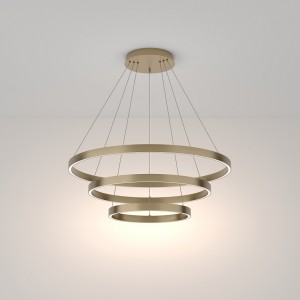 Rim 4000K LED lampa wisząca 3-punktowa mosiądz MOD058PL-L100BS4K