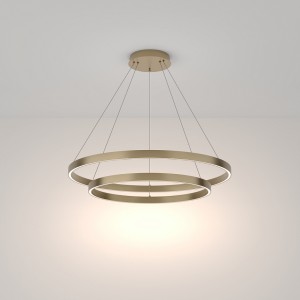 Rim 4000K LED lampa wisząca 2-punktowa mosiądz MOD058PL-L74BS4K
