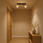 Erovia kinkiet (spot) 2xLED 10W CCT czarny/złoty LP-5923/2WS GD