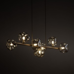 Lava Sabia lampa wisząca 7xG9  beżowa TK11109