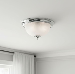 American Diner IP44 lampa sufitowa 2-punktowa chrom 4042