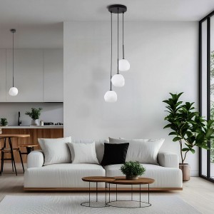Misty lampa wisząca 3xG9 czarna TK11018