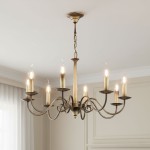 Asti żyrandol 8-punktowy patyna O2898 W8 PAT