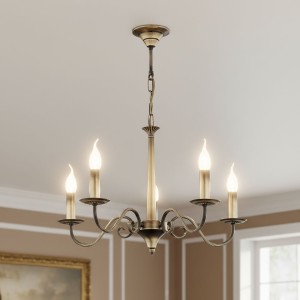 Asti żyrandol 5-punktowy patyna O2895 W5 PAT