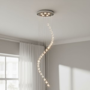 Hallway lampa wisząca 5-punktowa chrom 5742CC
