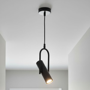 Telescope lampa wisząca 1-punktowa czarna 1891-1BK