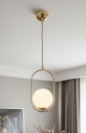 Noval M lampa wisząca 1-punktowa 60698
