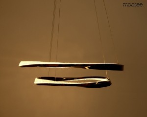 Anillo lampa wisząca 2xLED 41W 3000K czarna MSE1501100600