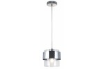 Quan lampa wisząca 1xE27 chrom 343901-06
