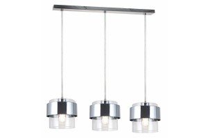 Quan lampa wisząca 3xE27 chrom  343903-06