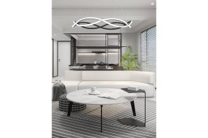 Amira lampa wisząca LED 48W CCT czarna 343601-30