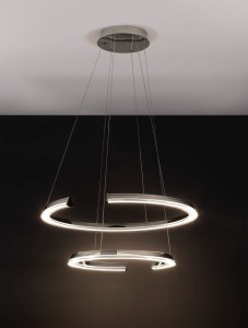 Orinoco lampa wisząca 2xLED 70W srebrna LE44531