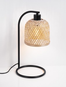 Talitas lampa stołowa 1xE27 czarna LE44512