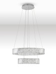 Canlira lampa wisząca 2xLED 80W nikiel 9333089