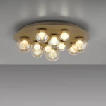 Pure Popup lampa sufitowa z pilotem 11xLED 33W złota 6588-97