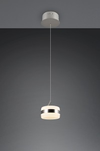 Dios lampa wisząca 1xLED 8W CCT nikiel 331410107