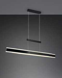 Arcola lampa wisząca 1xLED 45W CCT czarna 331210332