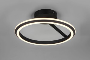Amador lampa sufitowa 1xLED 34W CCT czarna 635510132