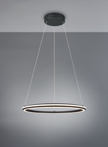 Amador lampa wisząca 1xLED 48W CCT czarna 331019132