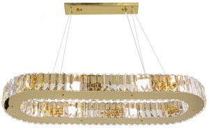 Windsor lampa wisząca 8xE14 złota 6350/8 TR