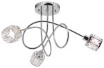 Aurora lampa wisząca 3xE14 chrom 6510/3 8C