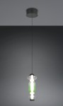 Minerva lampa wisząca 1xLED 8W CCT czarna multikolor 334310117