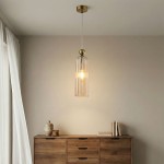 Piega lampa wisząca 1-punktowa patyna/bursztyn LP-939/1P amber