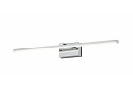 Kinkiet łazienkowy Lowell L60 LED 9W 4000K IP44 w kolorze chromu. Posiada prostokątną podstawę i długi, smukły klosz LED. Montowany na ścianie, o nowoczesnym designie, idealny do oświetlenia w łazience.