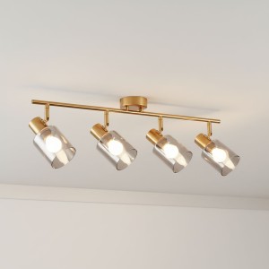 Santia lampa sufitowa (spot) 4xE14 mosiądz/dymiony SPL-65342-4-BRO-SG
