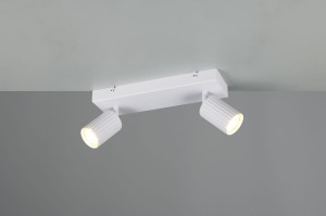 Soka lampa sufitowa spot 2xGU10 biała 867700231