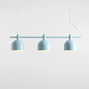 Beryl lampa wisząca 3xE27 niebieska 976E29
