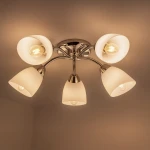 Portos lampa sufitowa 5xE14 chrom ML2267