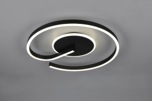 Calle lampa sufitowa 2xLED 21W CCT czarna R63631132