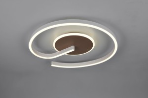 Calle lampa sufitowa 2xLED 21W CCT kawowy R63631165